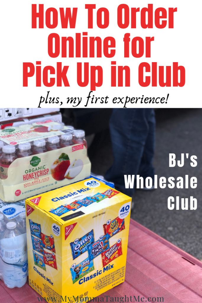  How To Order Online For Pick Up In Club At BJ's Wholesale Club, Plus My First Experience!