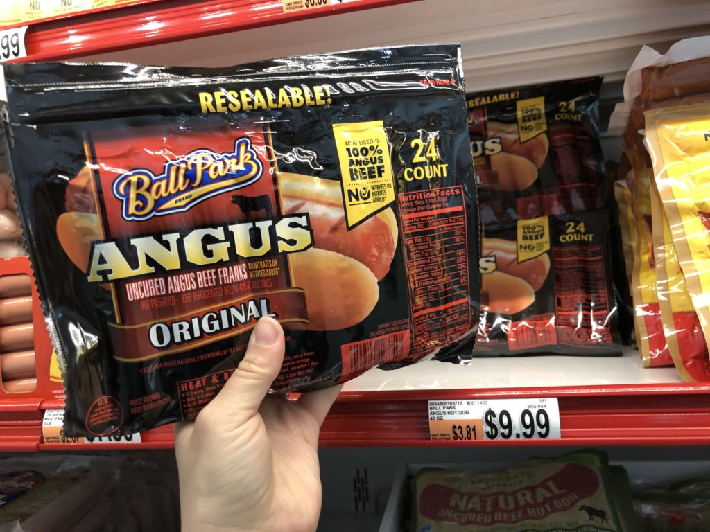 ball park angus hot dogs BJ's Wholesale Club