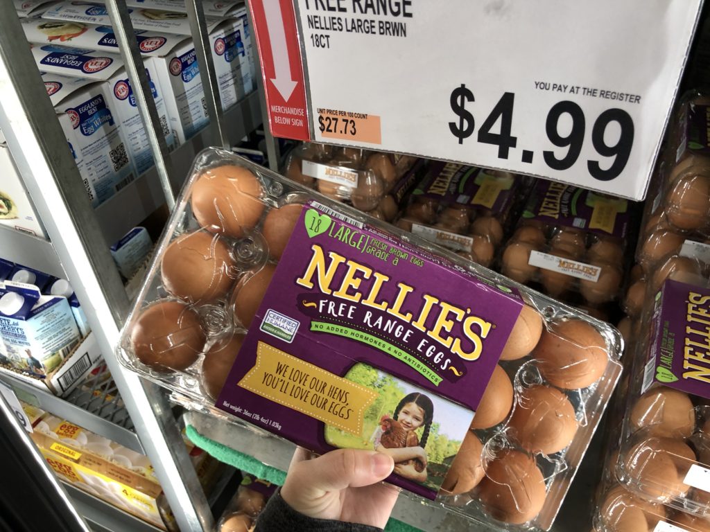 Nellie's Eggs at Bj's