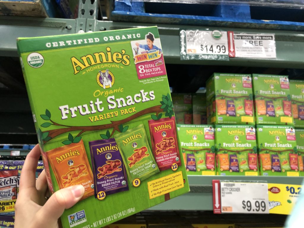 Annie's Fruit Snacks at BJ's Wholesale Club