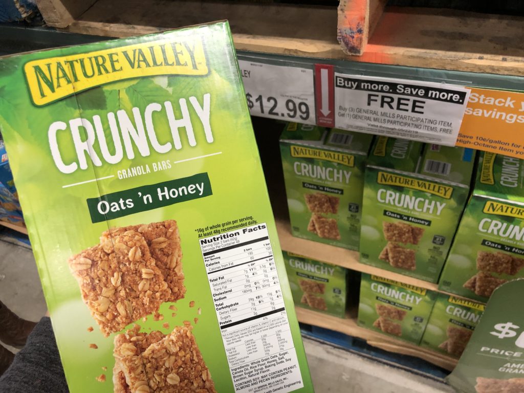 Nature Valley Bars at BJ's Wholesale Club