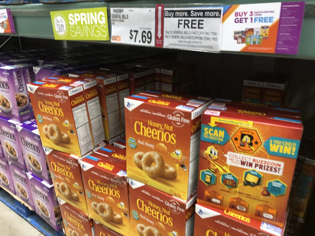 Cheerios at BJ's Wholesale Club