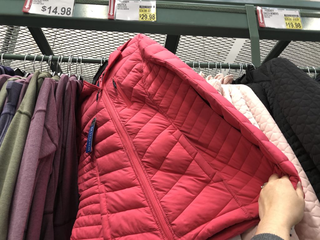 women's coats marked down at BJ's Wholesale Club