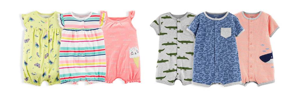 Carter's $5 Rompers