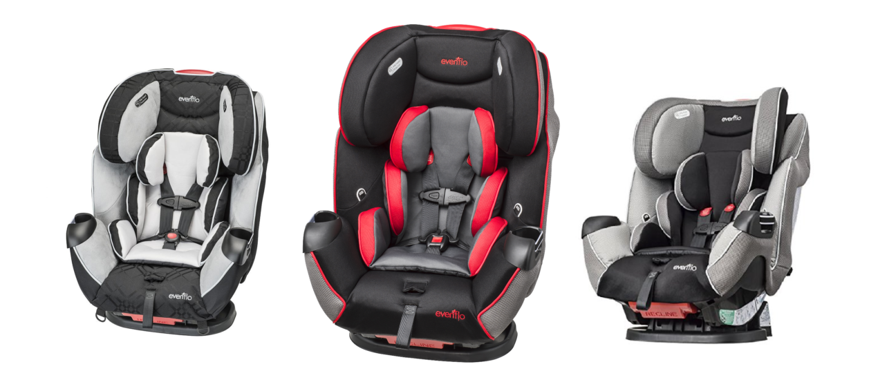 Evenflo Symphony LX All In One Convertible Car Seat