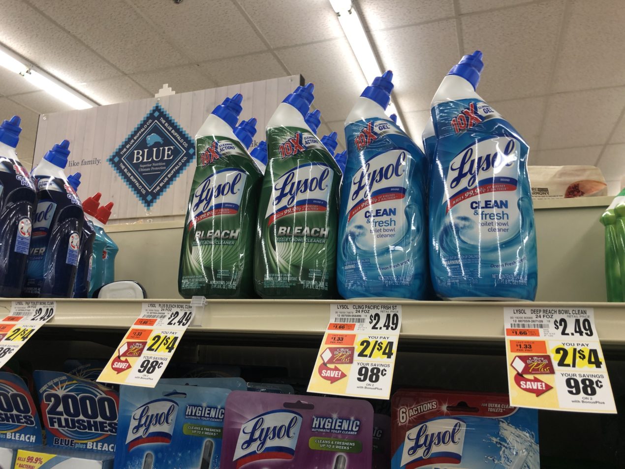 Lysol Toilet Bowl Cleaner at Tops Markets