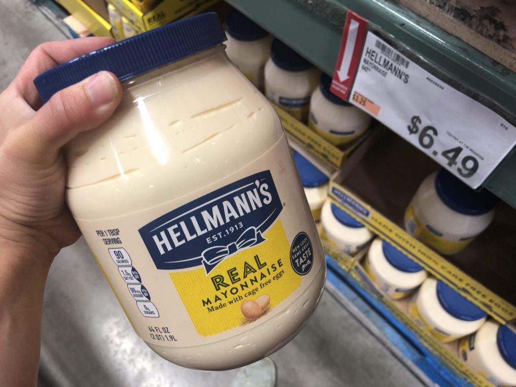Hellmann's Mayo, 64 oz at BJ's Wholesale Club
