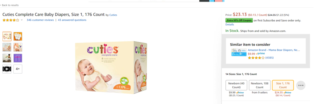 Cuties 50% Off Subscription Offer