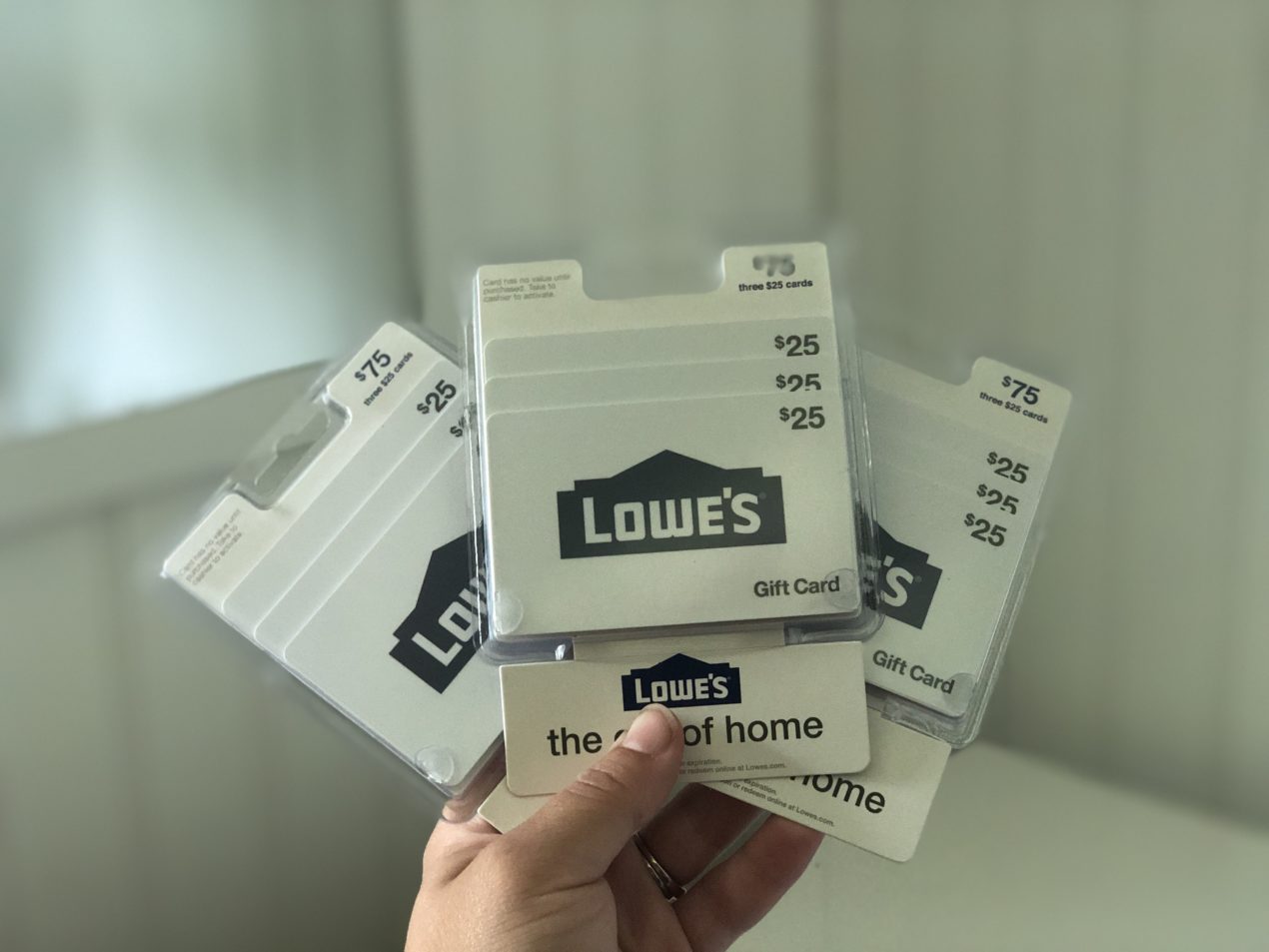 lowe's gift cards