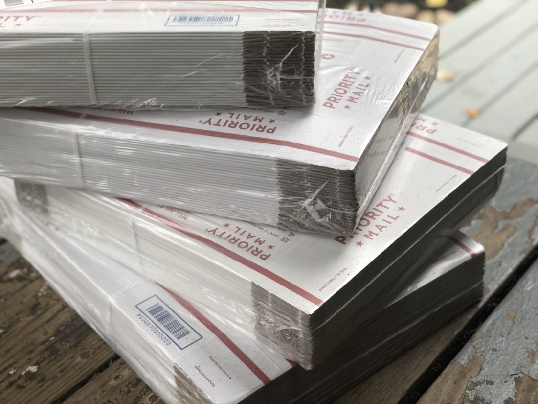 USPS priority boxes free delivered to your home