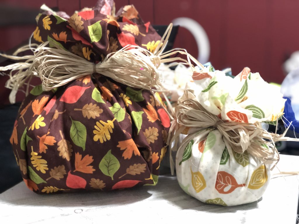 Easy DIY Fabric Pumpkins