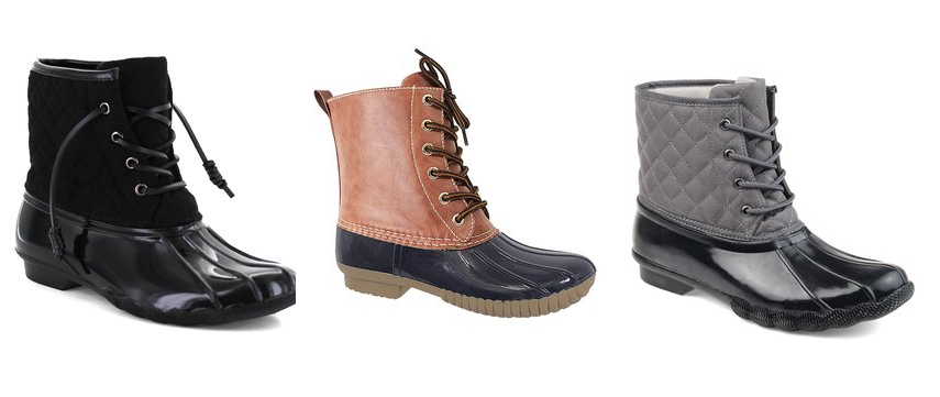 Save 60% On Women's Duck Boots