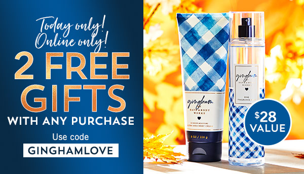 2 Free Items At Bath And Body Works
