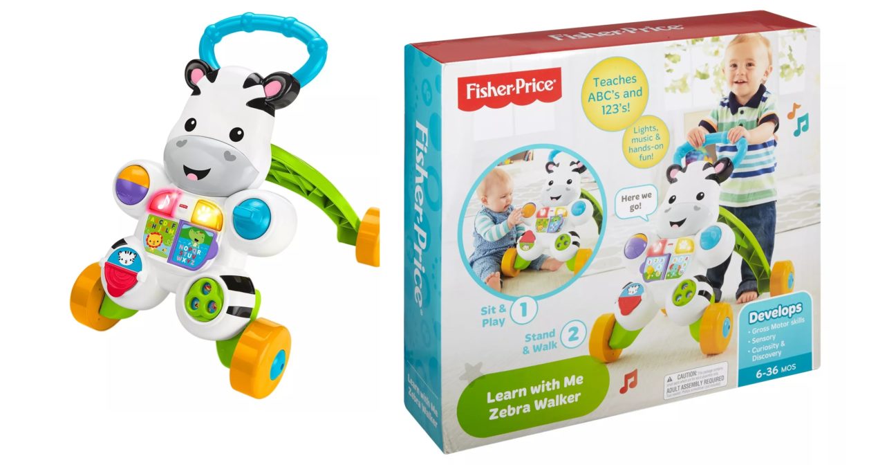 Fisher Price Learn With Me Zebra Walker