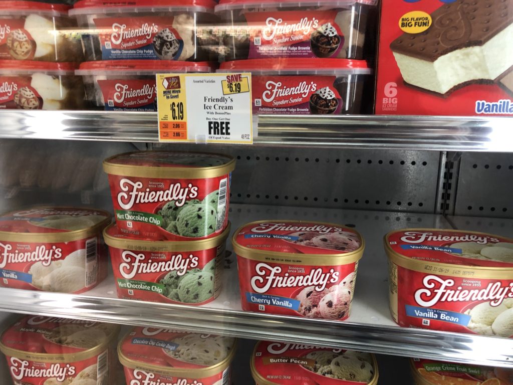 Friendly's Ice Cream BOGO At Tops Markets