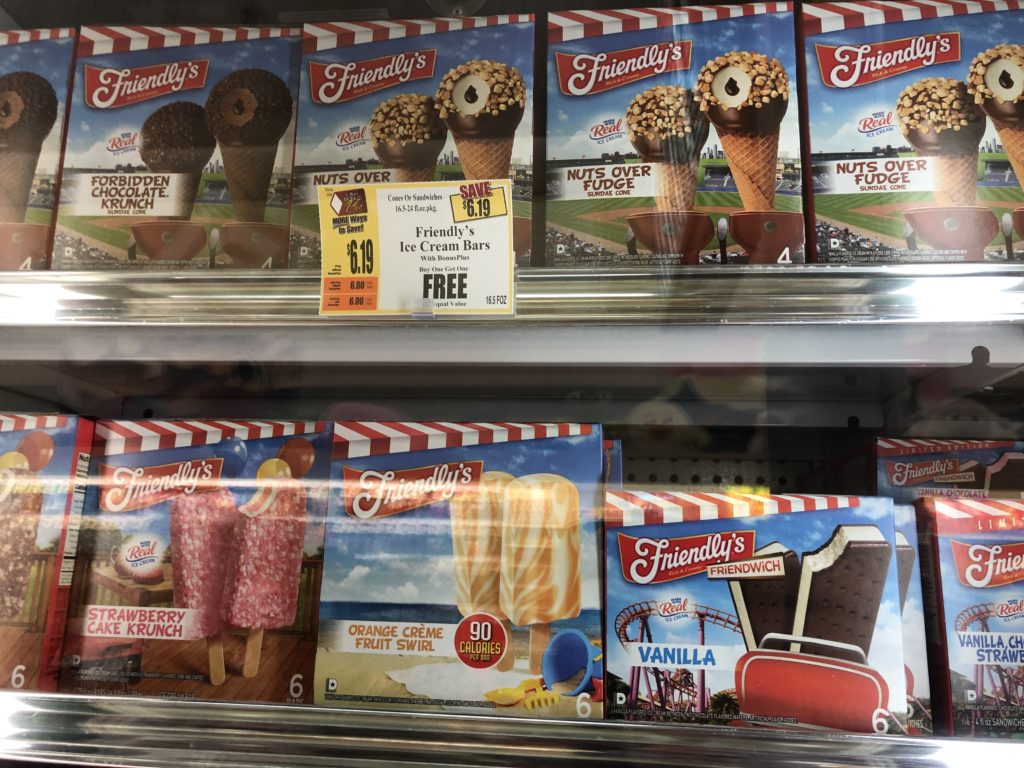 Friendly's Ice Cream Bars BOGO At Tops Markets