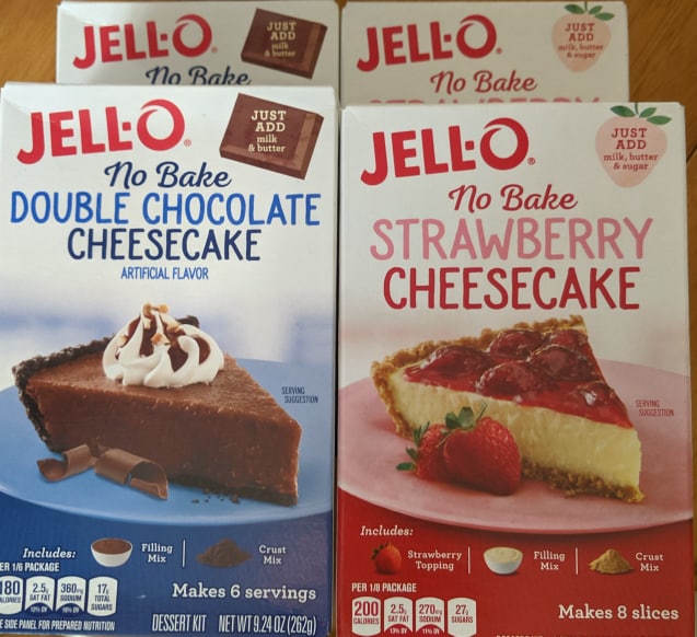 Jello No Back Cheesecake