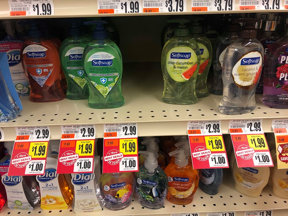 Softsoap Sale At Tops $1 99