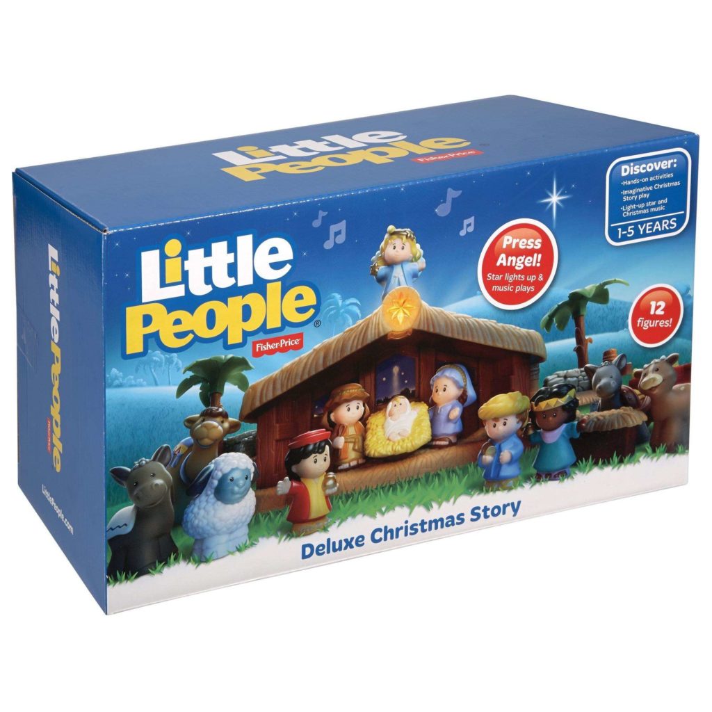 Fisher Price Little People Christmas Story Set