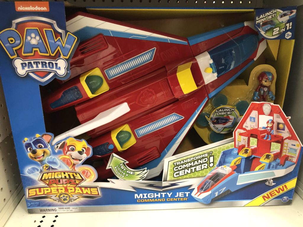 Paw Patrol 2-in-1 Transforming Mighty Pups Jet Command Center 