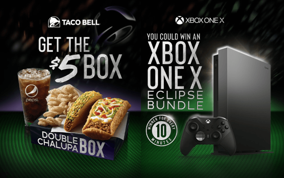 best way to win taco bell xbox
