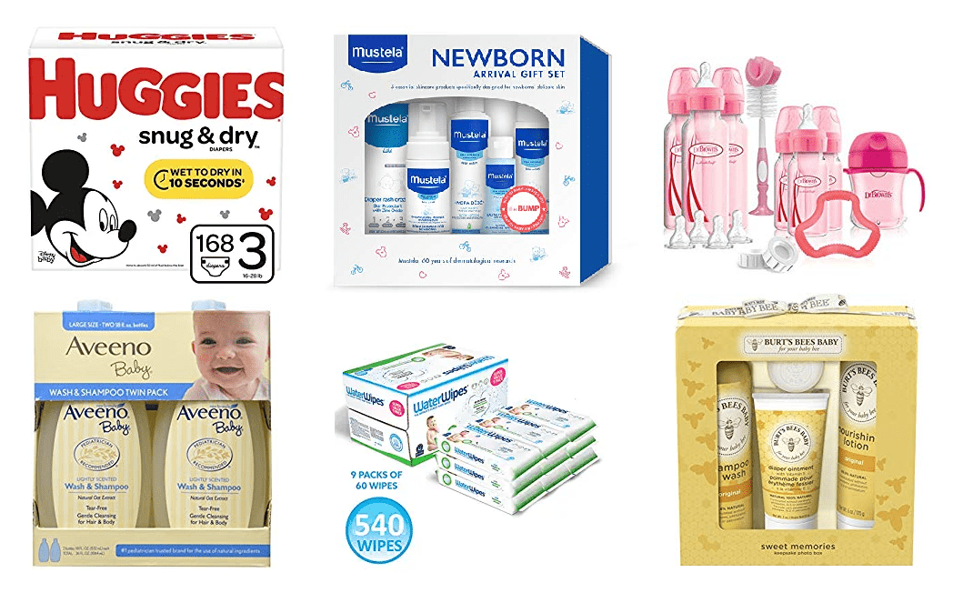 Amazon Baby Items, Diapers, Wipes, Lotions, Washes, Bottles Deal