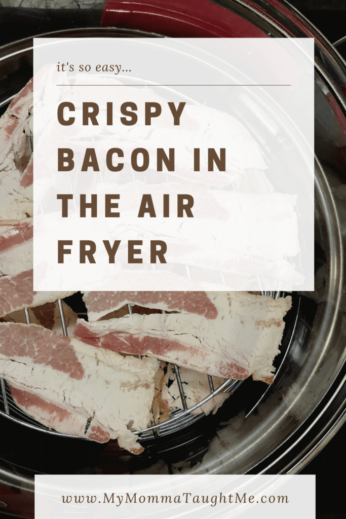Crispy Bacon In The Air Fryer So Easy And Simple There's No Reason Not To Give It A Try!