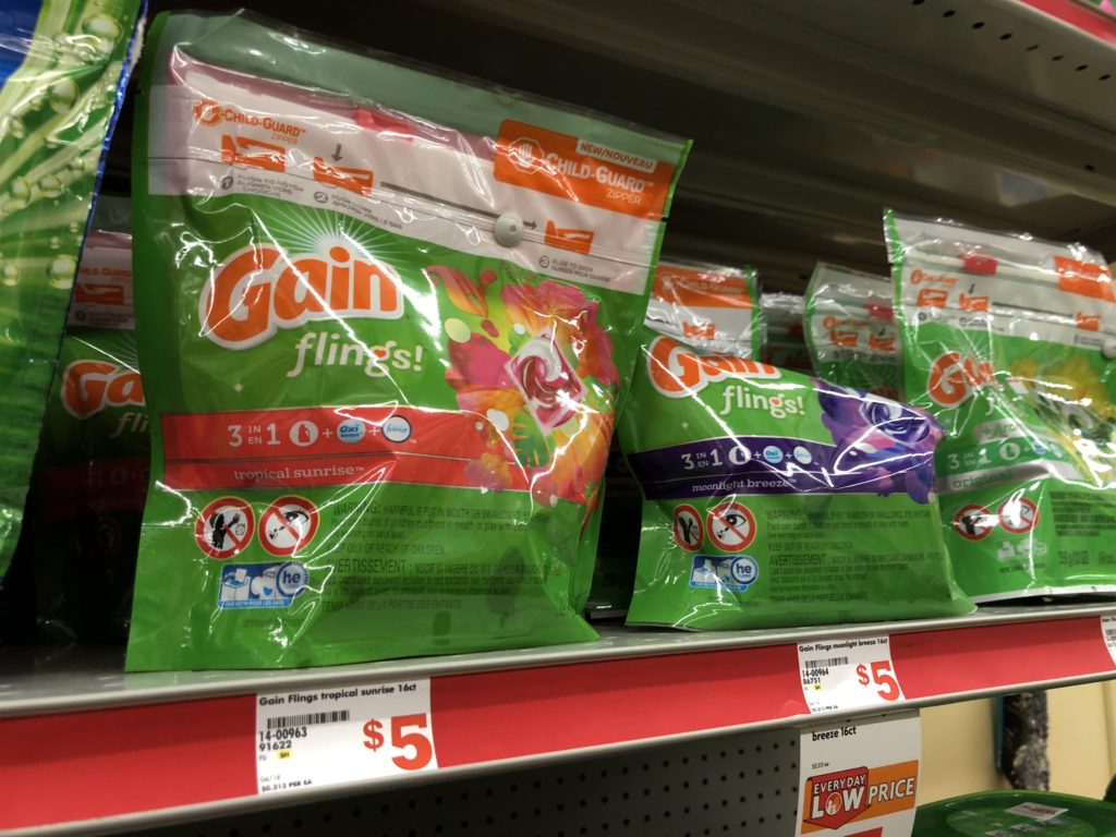 gain pods at family dollar