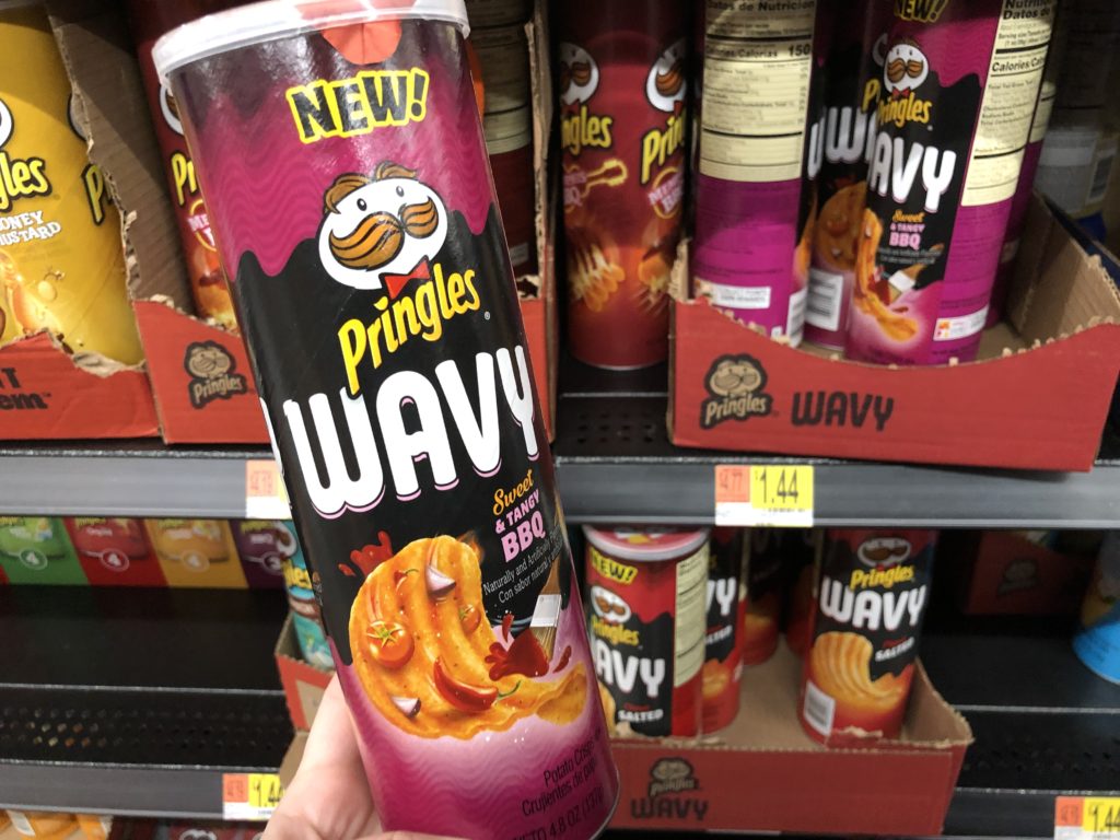Pringles Wavy Walmart