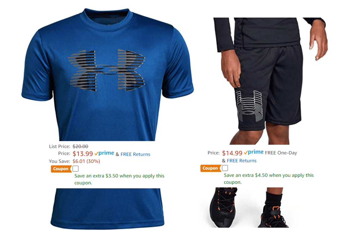 Sales And Coupons On Under Armour Clothing!