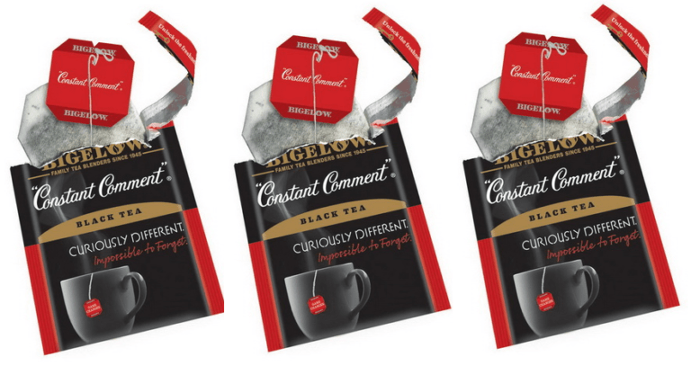 FREE Bigelow Tea Bag Sample &amp; Coupon - My Momma Taught Me