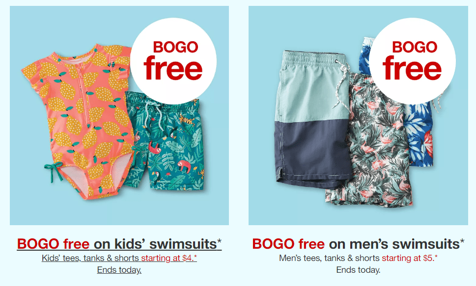 Bogo Kids Bathing Suits At Target