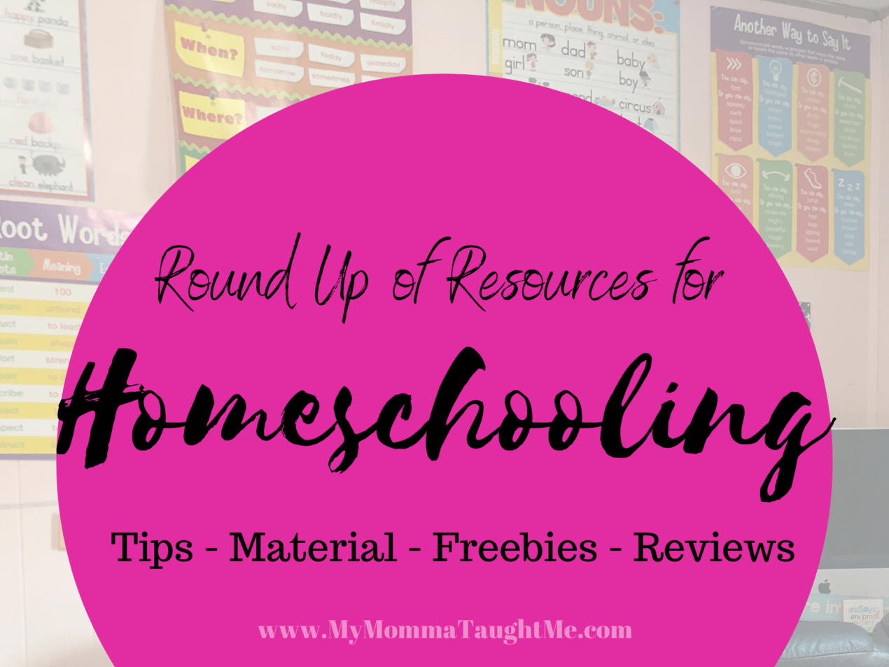 Big List Of Resources For Homeschooling