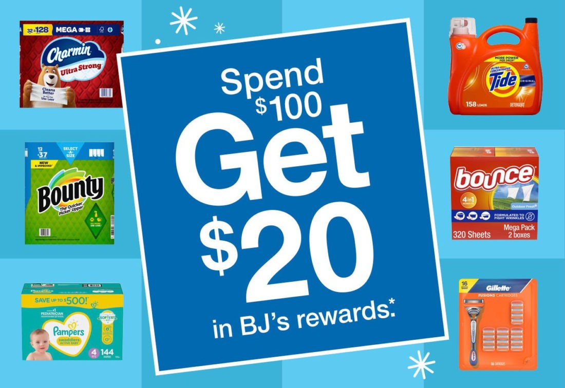 Ready for a freebie? $20 in BJ's awards is all yours. Just