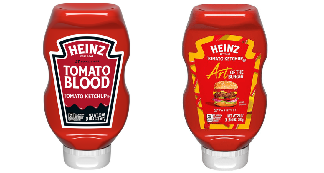 Heinz Tomato Blood Ketchup And Art Of The Burger
