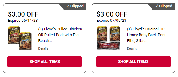 Bjs Store Coupons For Lloyds Bbq