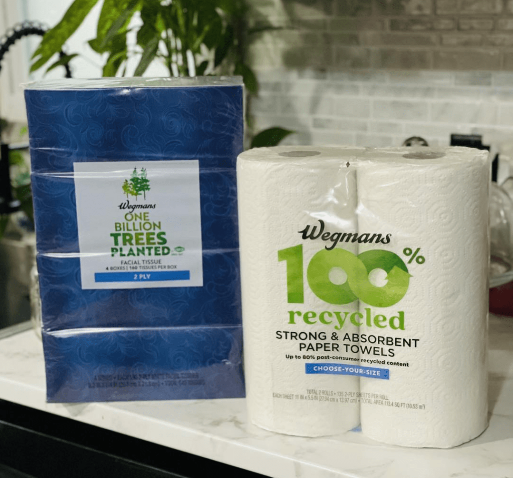 Wegmans Tissue And Paper Towels Offer