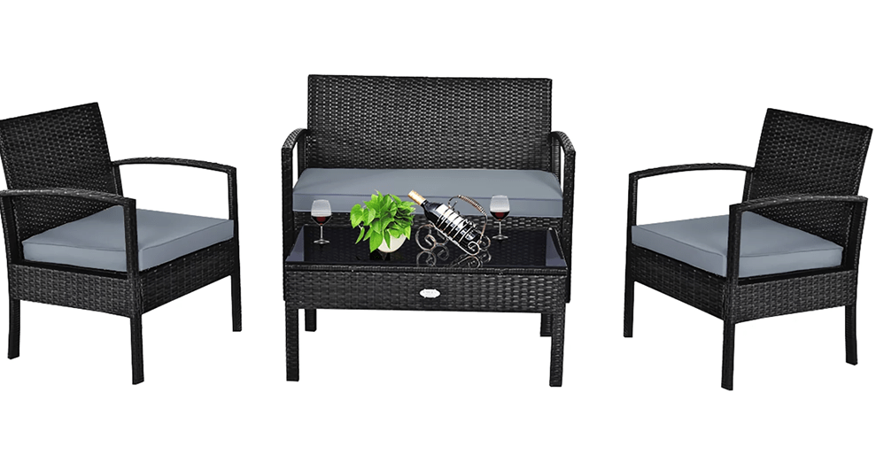 4 Piece Patio Set